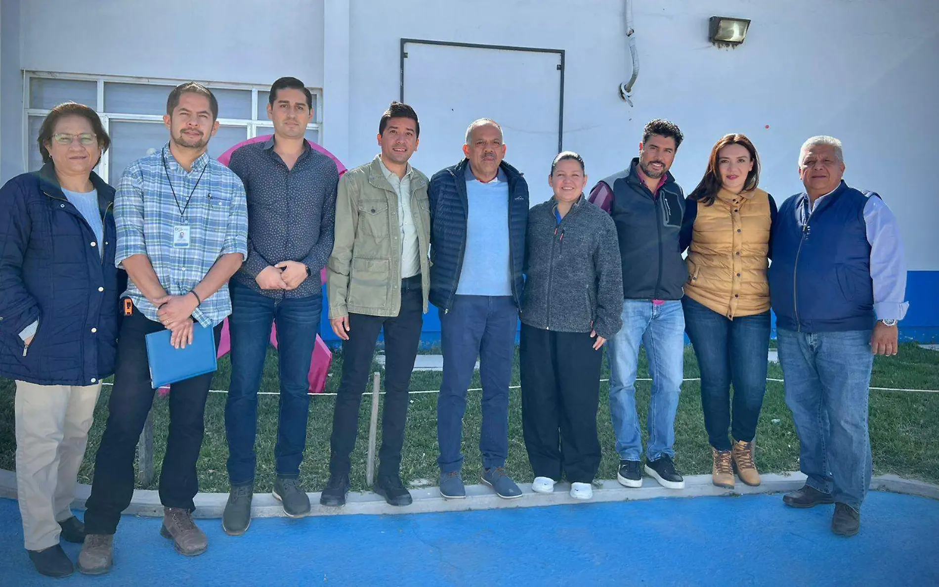 Equipo médico del sector Salud inspecciona Hospital Integral de Nuevo Ideal